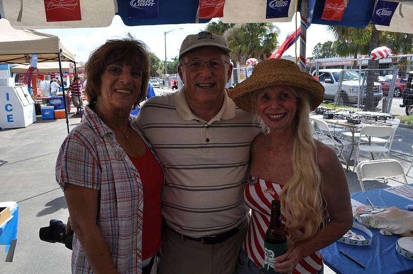 Sara Chester, Harvey Lovelace and Linda Ballenger