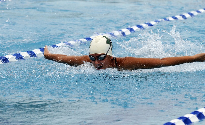 Lakewood Ranch freshman Monroe Hulbert finished second in the 200-yard individual medley.