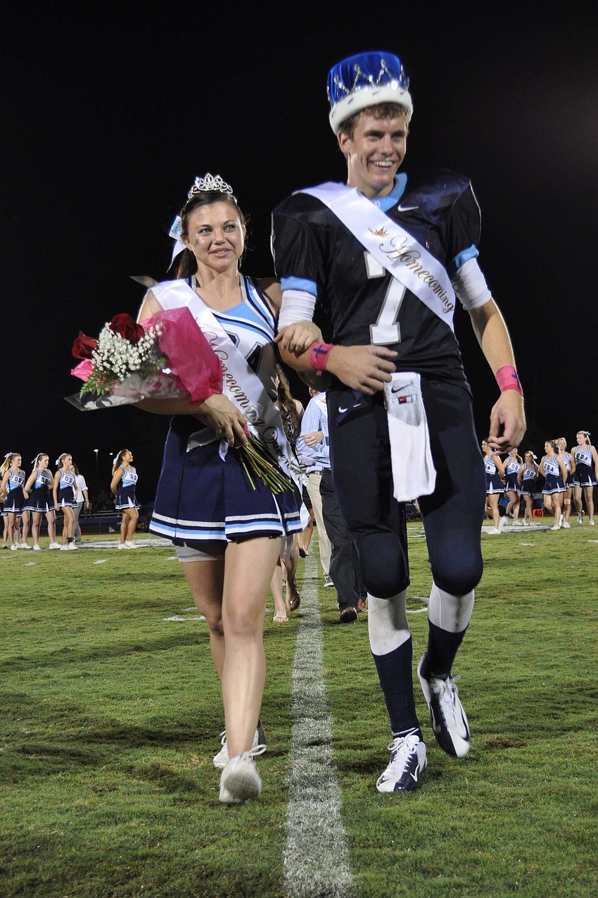 ODA's Ashtin Frank and Evan Wilson were named Homecoming Queen and King.