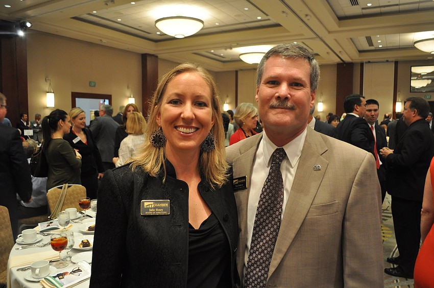 Julie Henry and Tom Roberts