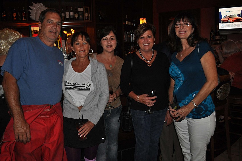 Scot Findlay, Terri West, Olivia Willis, Melinda Busiere and Audrey Hilton