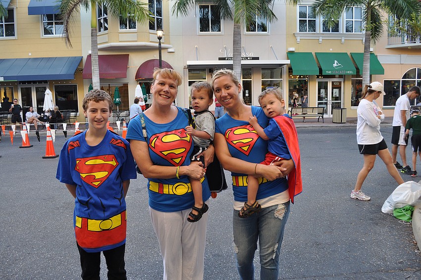 Nick Smith, Janice Boatwright, Noah Boatwright, Lisa Rizleris and Joshua Boatwright