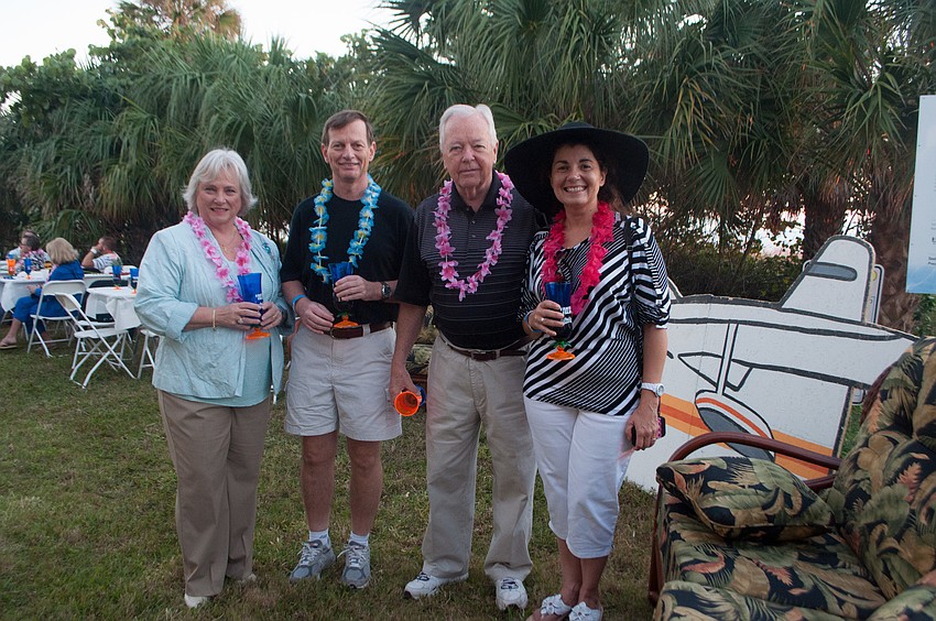 Eileen Parkison, Eric Resker, Bob Parkison and Lourdes Ramirez