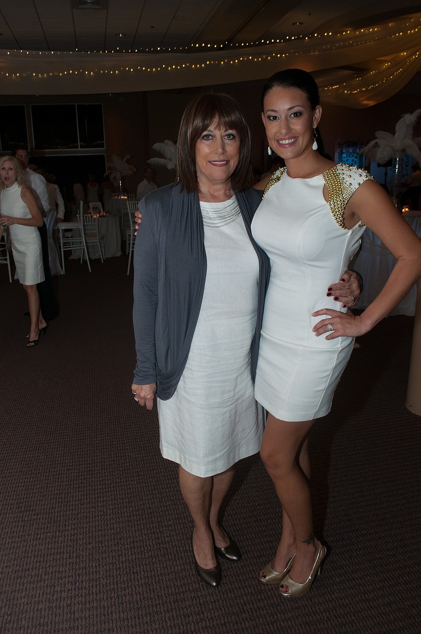 Courtney Edbrooke stands with her mother Dr. Linda Post.