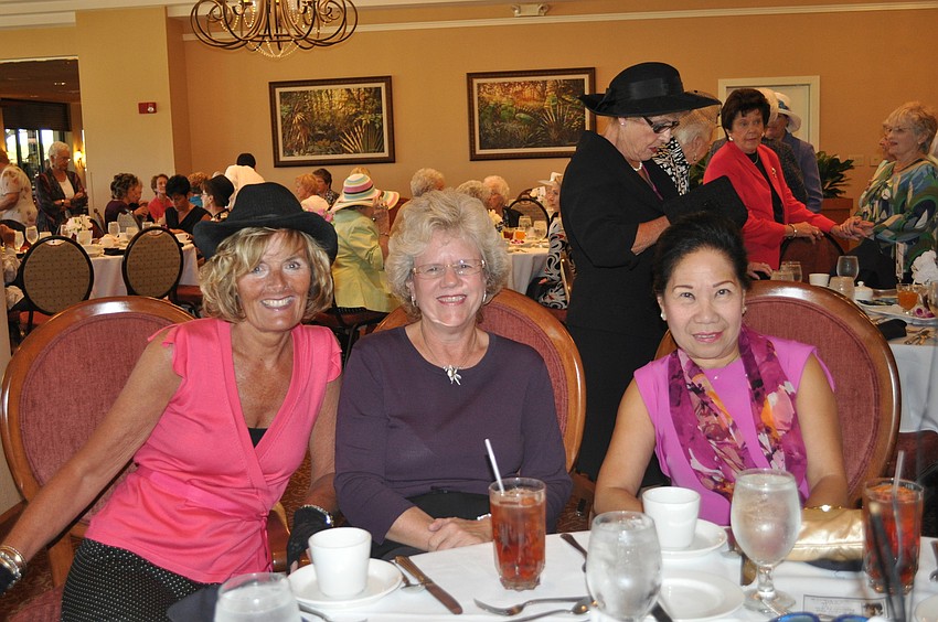 Ann Coffey, Nancy Eilerson and Cham Guilmette