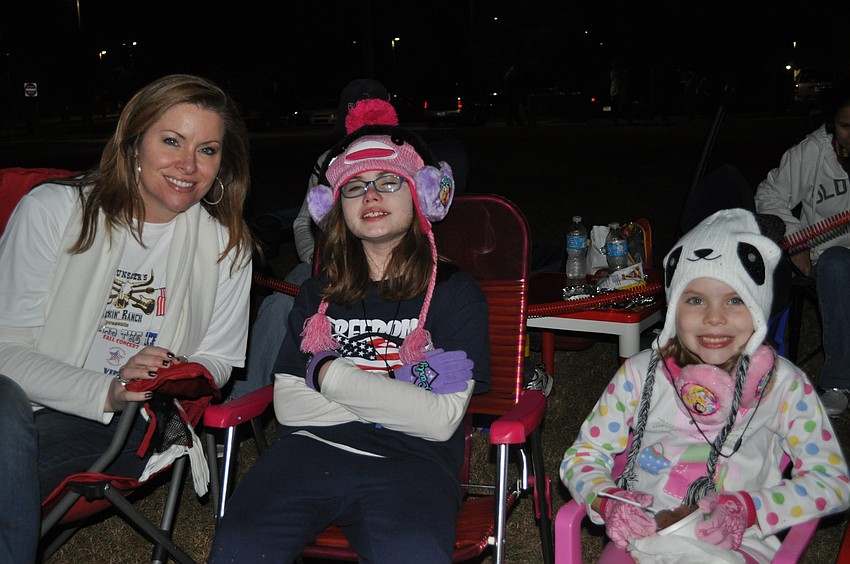 Kerri Martin with her daughters, Kennedy and Delaney