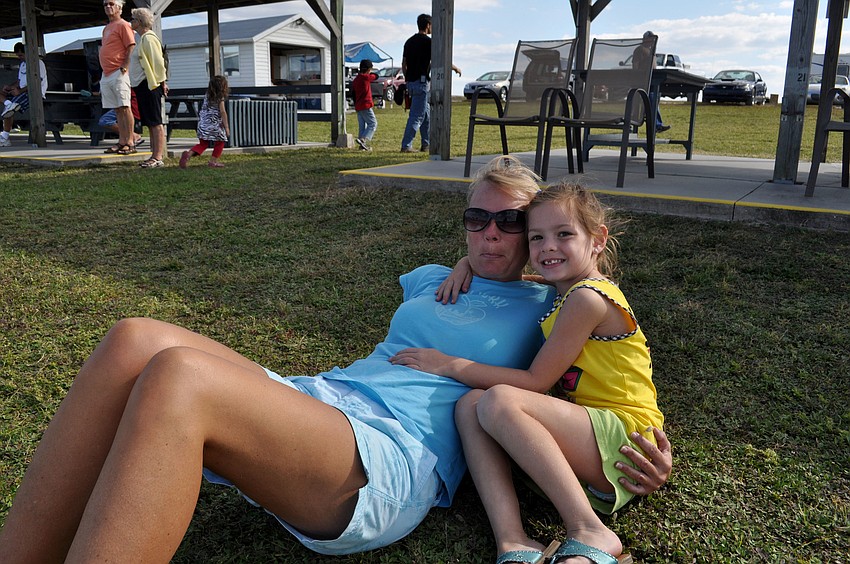Bert Groves and her daughter, Valarie