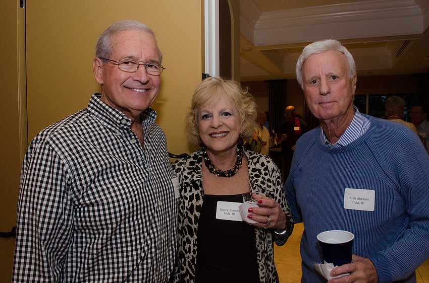 Jim Wright, Nancy and Bush Abrams