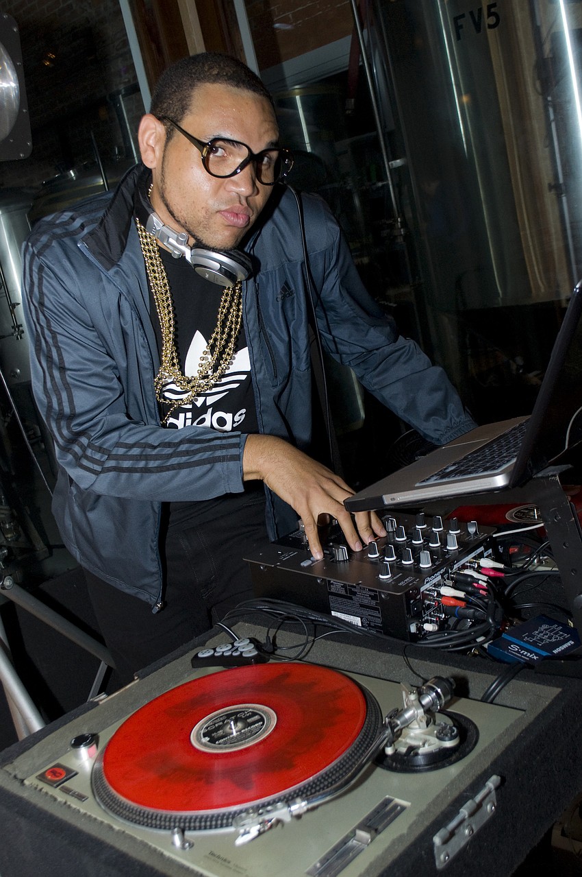 Jay Gordon a.k.a DJ Imminent played '80s music for the crowd.