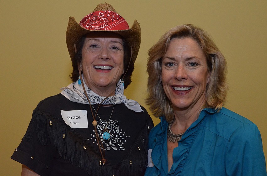 Grace Riker and Ann Moore