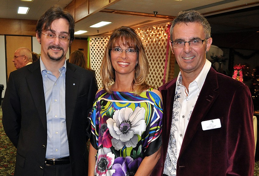 Jesse Cooper with his parents Margie and Kelvin Cooper