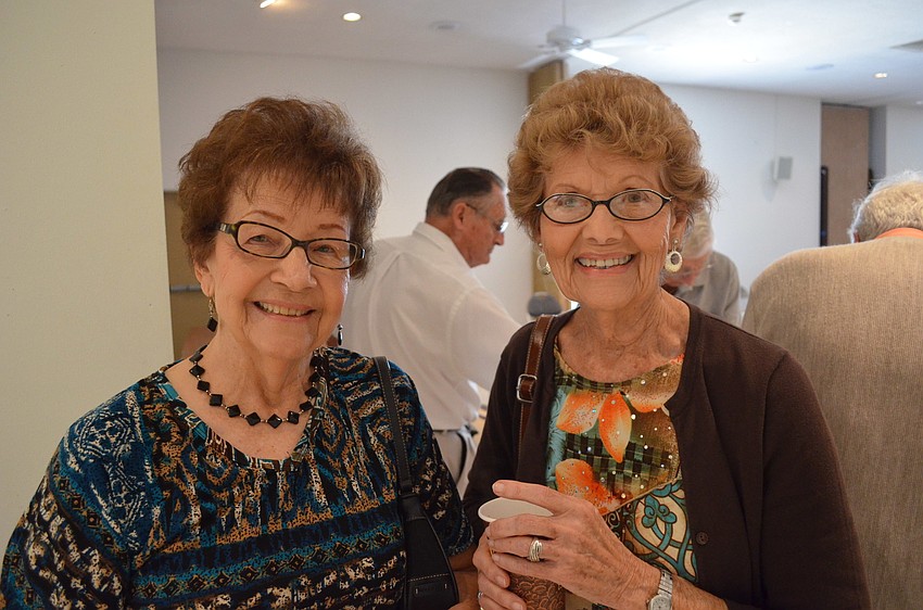 Edna Hoffman and Anne Angers