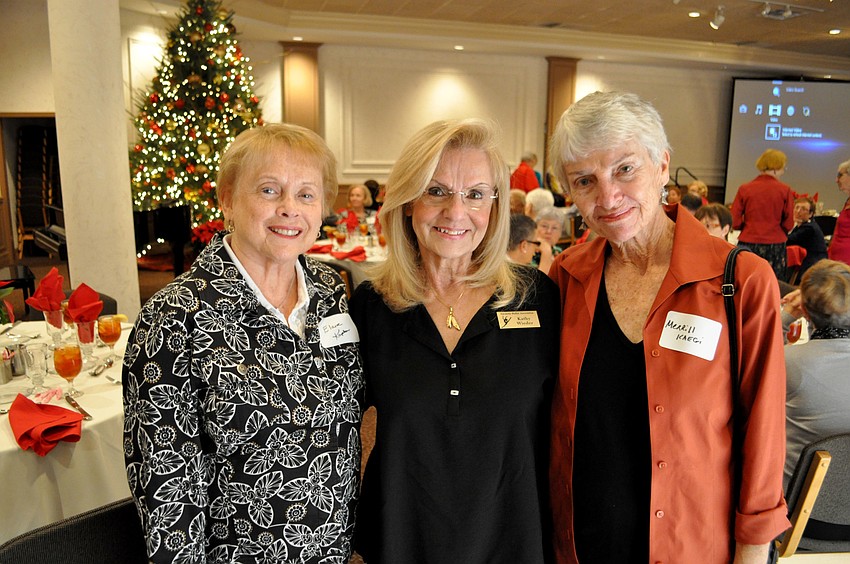Elaine Kaplan, Kathy Wieder and Merrill Kaegi