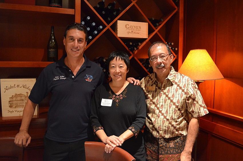 Adam Miller, Fay Lynne Huang and Felix Power