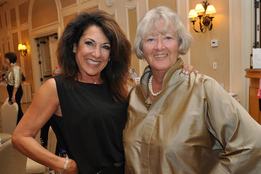 Lorraine Rourke with Nancy Carnes