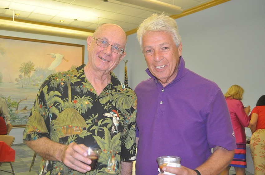 St. Mary's Men's Guild President Barry Napiecek, Tom Vitra