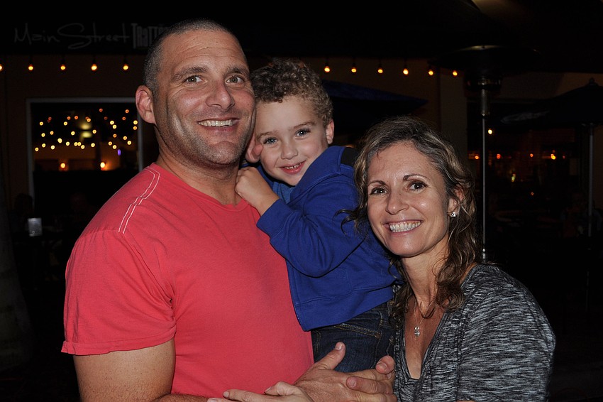 David, Jack and Tami Silver enjoyed the night together.