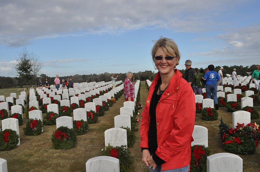 Sue Snow came to see Jon Kangasâ€™s grave, her brother.