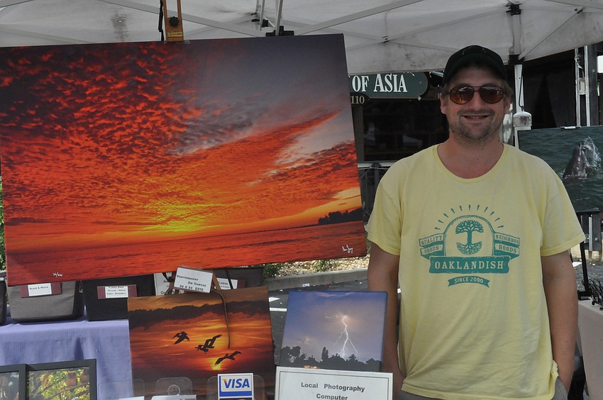 Sean Looney has been photographing since childhood. He sells his photographs at the Siesta Key Farmers Market and the Sarasota Farmers Market