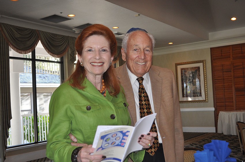 Roz Goldberg and Alan Bandler organized a Passover Seder dinner April 6 at Longboat Key Club's Harbourside Dining Room.