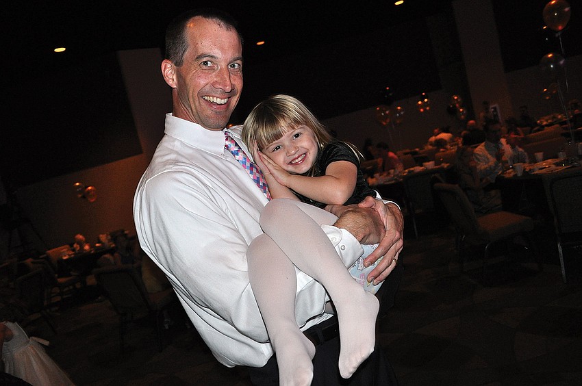 Craig and Claire Van Nortwick enjoyed a Father/Daughter dance at Bayside Community Church March 9. Published March 15, 2012.