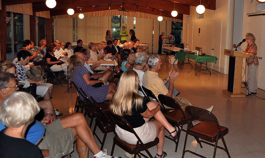 More than 50 people attended the Manatee-Sarasota Sierra Groupâ€™s general meeting Thursday, Oct. 11, at the Sarasota Garden Club.