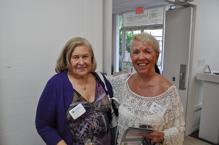 Barbara Garrison and Carol Haas