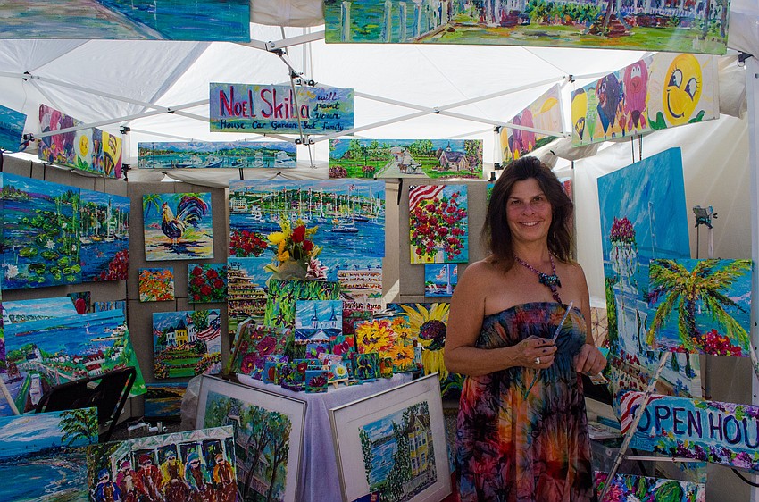 Noel Skiba is a 3rd generation artist that has been painting since she was 2 years old. She specializes in impressionistic paintings, paints on location and painted for President Fordâ€™s Funeral.