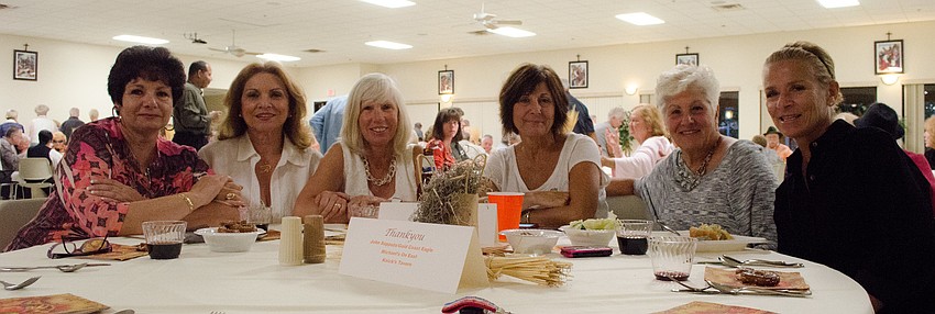 Larraine DeCicco, Francesca Mendolia, Helga Schaller, Sharon Hurlds, Carol CoDella, Jane Carnevale