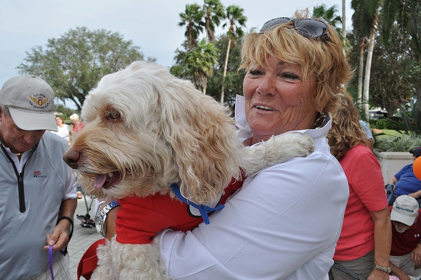 Loeki  had fun with his owner, Mia Ficarro.