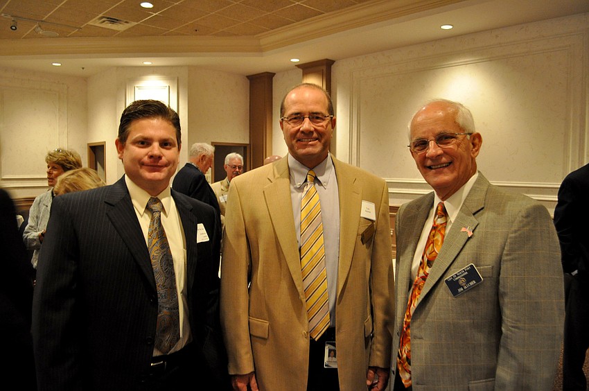 Johnathon Lewis, Tom Harmer and Jim Blucher