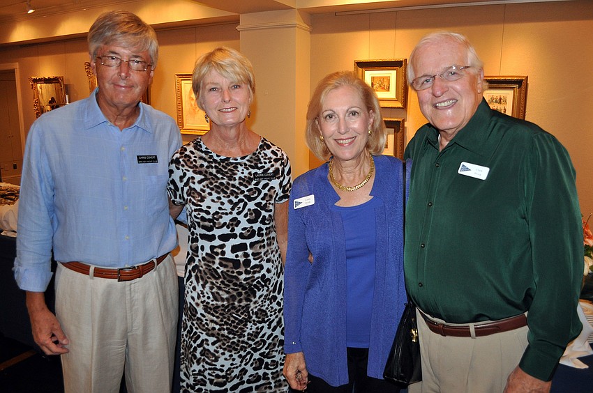 Chris and Laurie Covert with Linda and Clark Brink