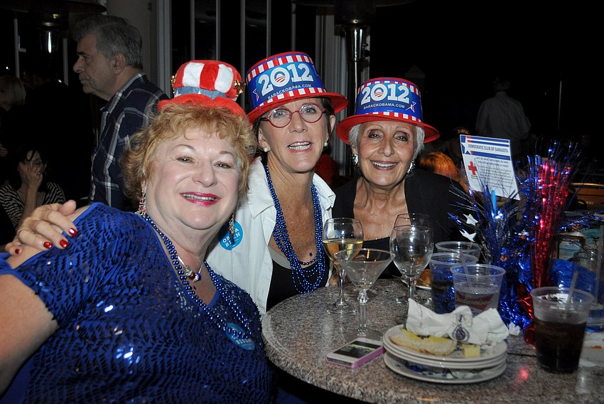 Joyce Desanctis, Helen Green and Sandi Boyajian