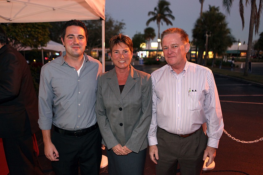 Mark Grimaud, Cheryl Gaddie and Peter Tracy