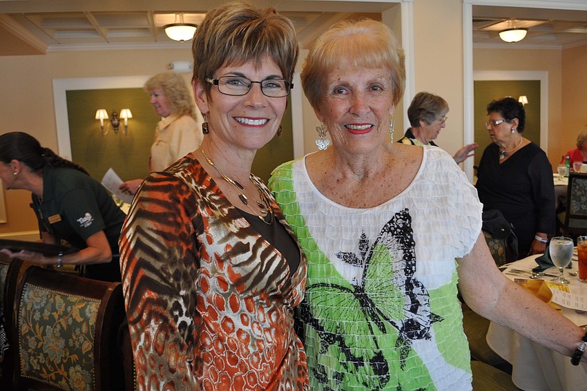 Teri Byrd with Norma Porter