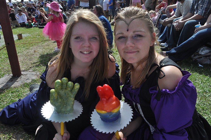 Brittany Woodman and Morgan Aponves