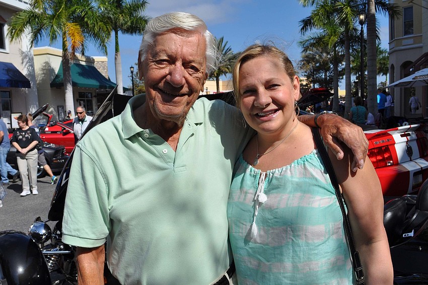 Tara resident Peter Markellos, came out with his daughter, Pam Markellos, of Lakewood Ranch.
