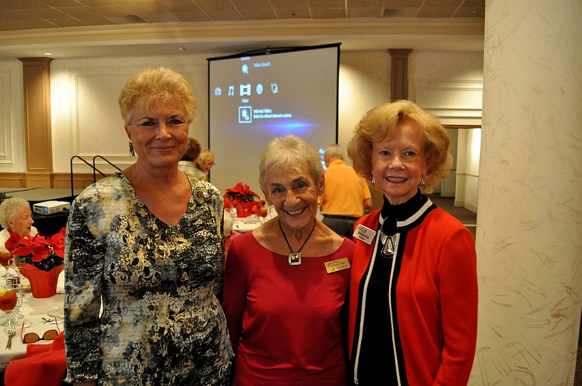 Joan Mathews, Peggy Sweeney and Barbara Staton