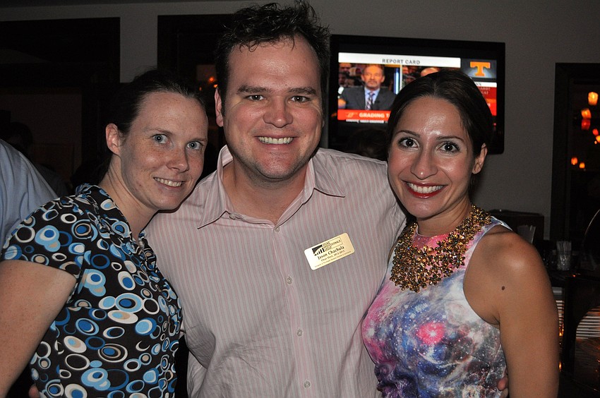 Peggy Oâ€™Connor with Jason and Desiree Chachula