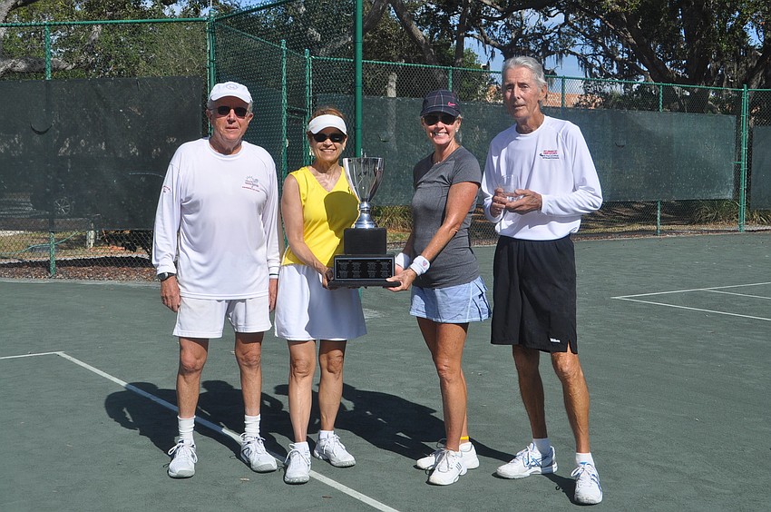 Steve Sills, Barbara Rowe, Sandy Schonhoff and Dick Schlorf were Division 2 champions.