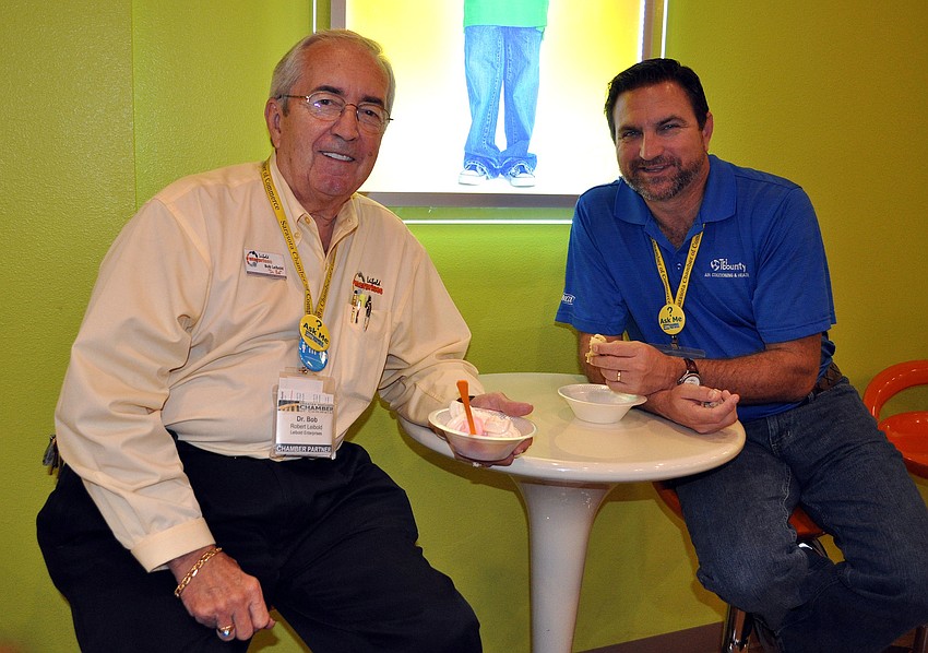 Dr. Bob Leibold and Troy Larkin