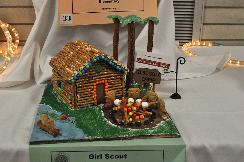 Girl Scout Troop #172â€™s entry