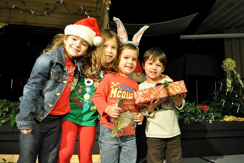 Nikolina Supe, Vaylin Jensen, Luka Supe and Dylan Jensen