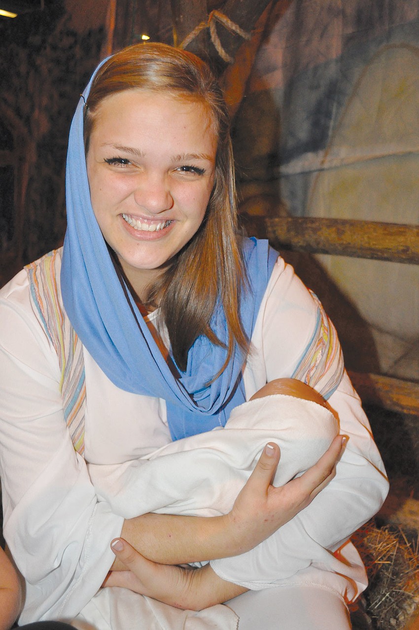 Rachel Gross portrays Mary, at 