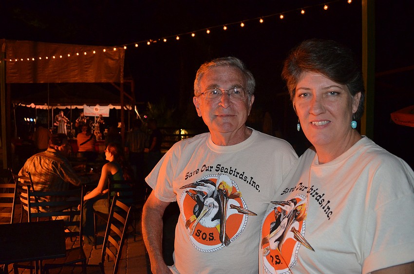 Volunteers Jerry Bortman and Lynn Lotsey