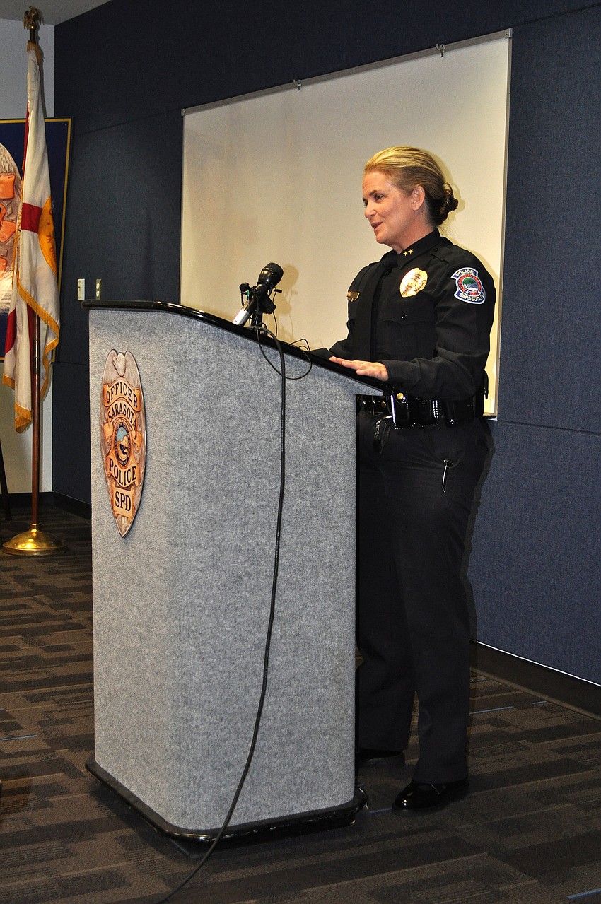 Sarasota Police Chief Bernadette DiPino
