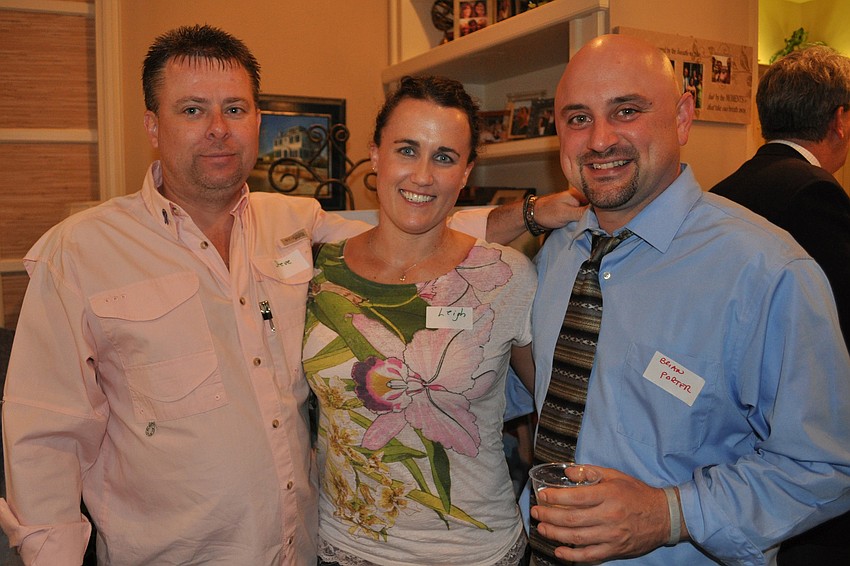 Steve Hopkins, Leigh Rains and Brian Porter