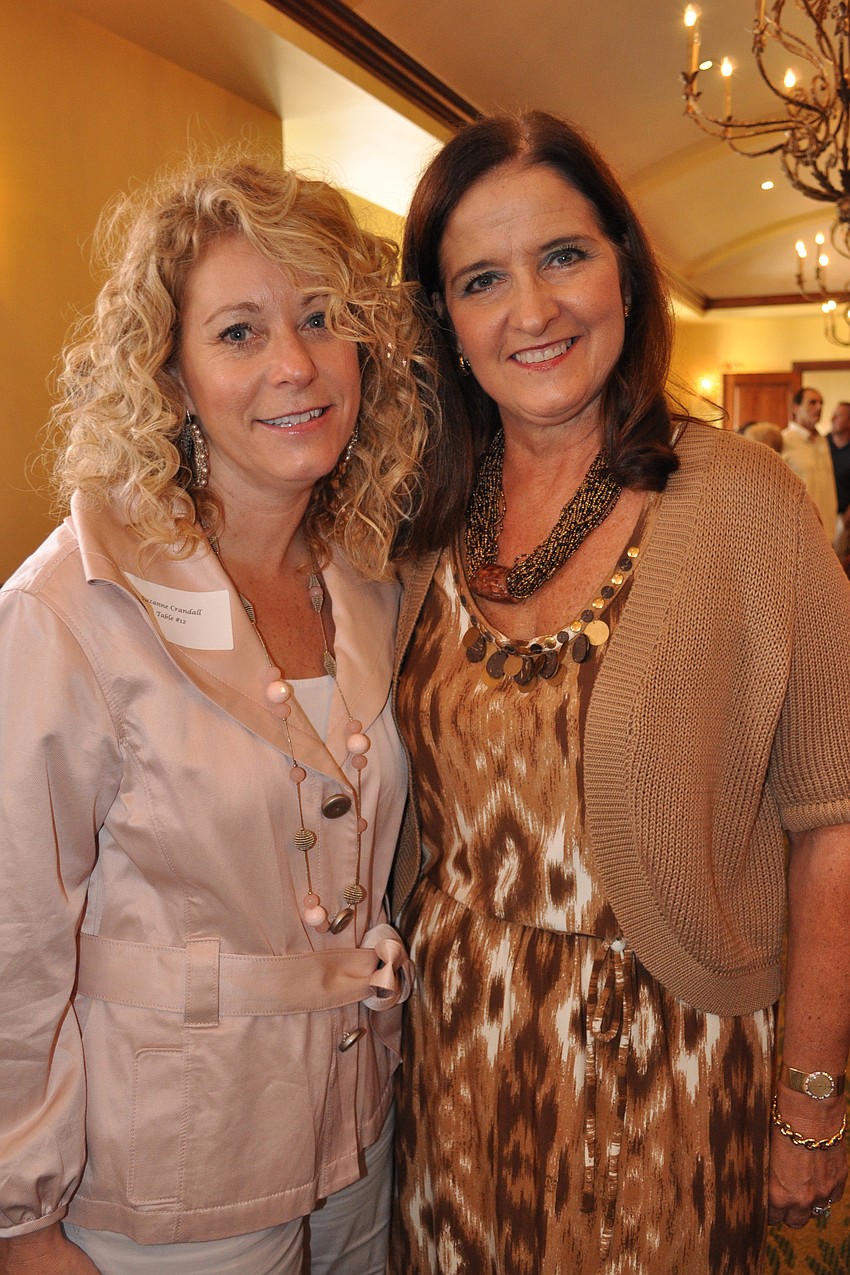 Suzanne Crandall with Mary Mastro, both of Keller Williams