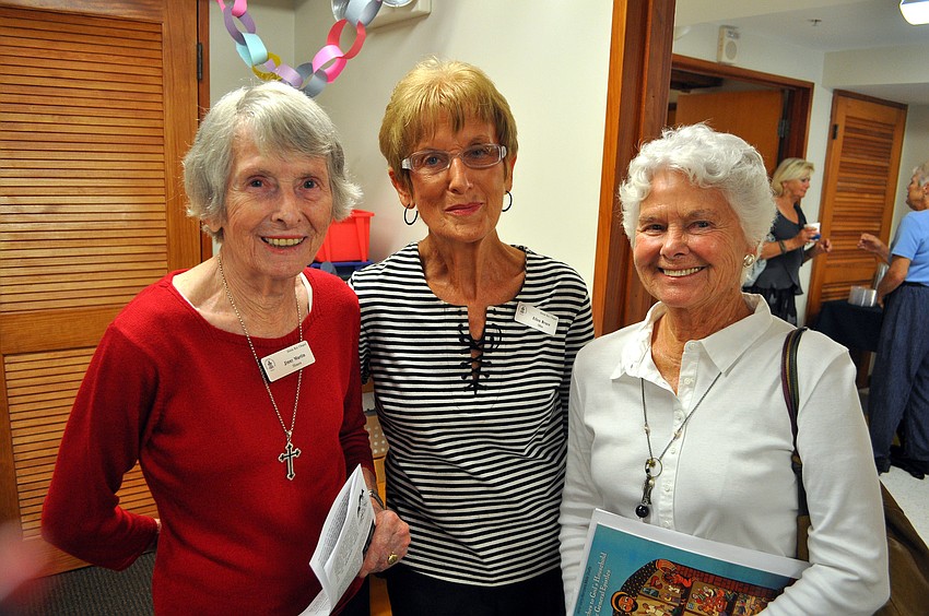 Jinny Martin, Ellen Bruce and Ann Blechta