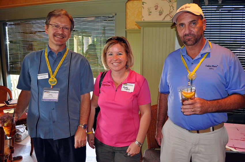 Larry Hale, Becky Brantner and Ed Koehler